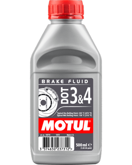 נוזל בלמים Motul Dot 3&4 500ML