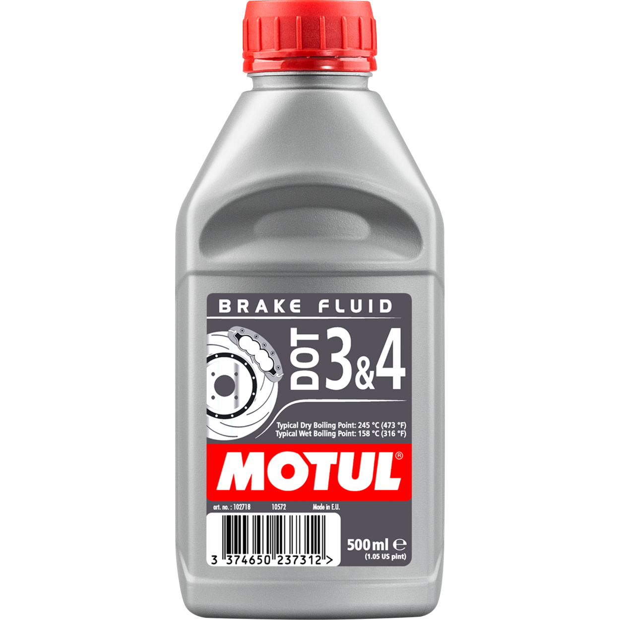 נוזל בלמים Motul Dot 3&4 500ML